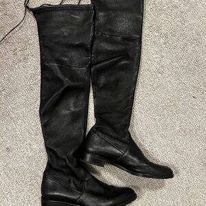 Stuart Weitzman Black Over-the-Knee Boots